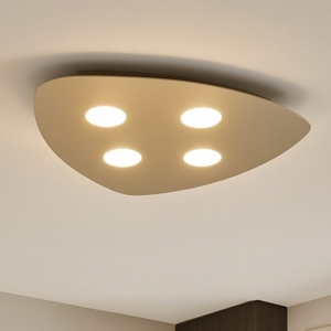 Shape toplight plafoniera per cucina moderna sabbia
