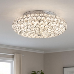 Visualizza i dettagli per King pl5 ideal lux plafoniera per camera da letto cromo cristallo King pl5 ideal lux plafoniera per camera da letto cromo cristallo