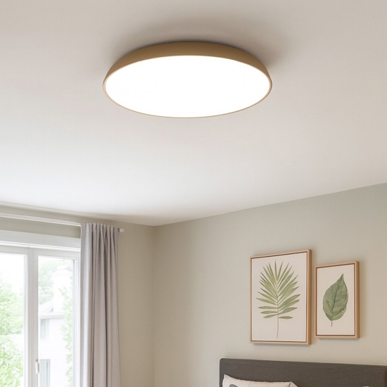 Plafoniera led 50w 3000k 4000k sabbia per soggiorno dimmerabile vivida pinco