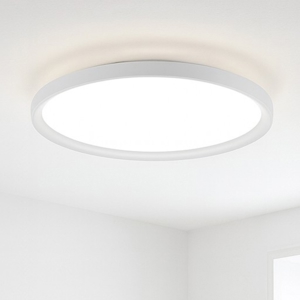 Vivida atena plafoniera da cucina rotonda bianca led 48w 3000k 4000k