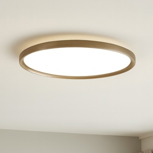 Vivida plafoniera atena rotonda sabbia led 55w 3000k 4000k da cucina