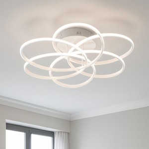 Visualizza i dettagli per Karol pl d76 plafoniera da soffitto ideal lux led 99w 4000k per salotto moderno Karol pl d76 plafoniera da soffitto ideal lux led 99w 4000k per salotto moderno