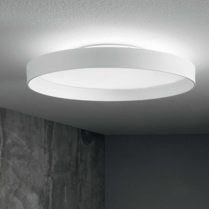Ideal lux fly pl d35 plafoniera cucina 18w 3000k tonda bianca 35cm