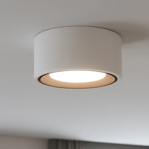 Sforzin plafoniera in gesso a soffitto rotondo nasso bronzo