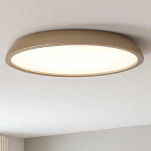 Isyluce plafoniera zenal sabbia rotonda led 55w 3000k 4000k dimmerabile