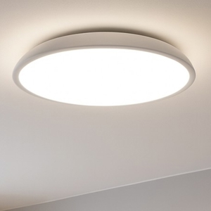 Isyluce grande plafoniera bianca zenal led 108w 3000k 4000k dimmerabile