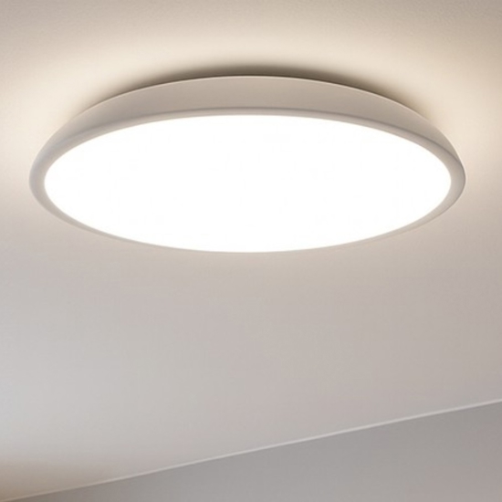 Isyluce grande plafoniera bianca zenal led 108w 3000k 4000k dimmerabile