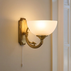 Savoy eglo applique da parete design elegante con portalampada in vetro