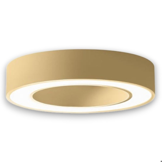 Gea luce plafoniera flor led 30w 3000k colore oro