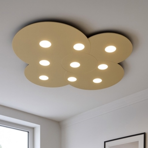 Plafoniera moderna sabbia nuvola top light cloud