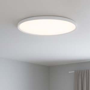 Plafoniera led 84w 3000k 4000k bianca atena vivida