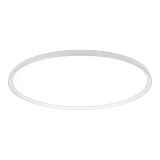 Plafoniera led 84w 3000k 4000k bianca atena vivida