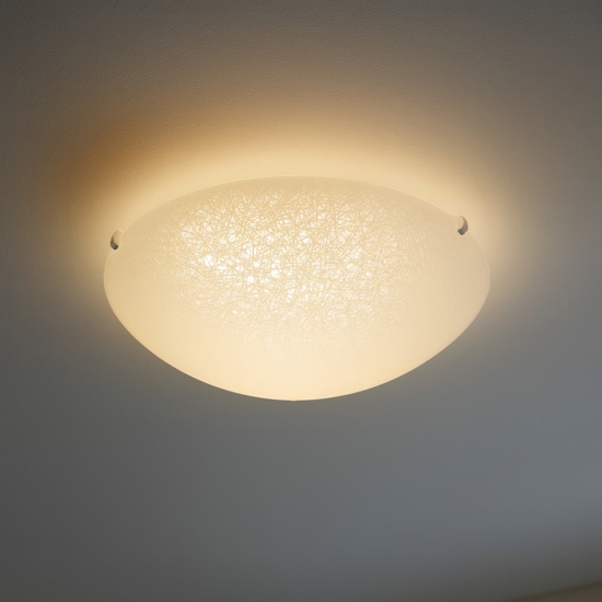 Lana pl2 ideal lux plafoniera in vetro 30 cm