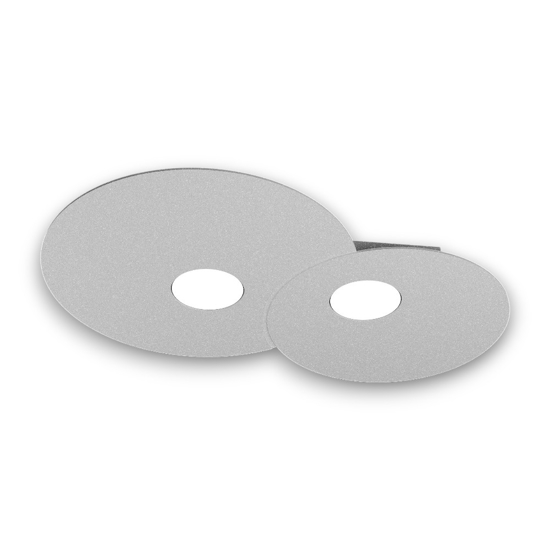 Plafoniera grigio toplight cloud design moderna nuvola