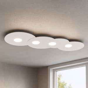 Toplight cloud plafoniera bianca design moderna