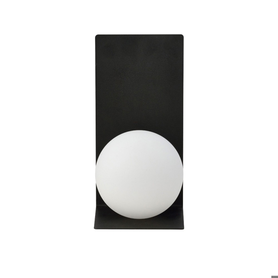 Applique da comodino moderna nera per camera da letto fp