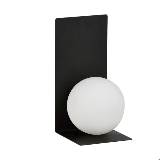Applique da comodino moderna nera per camera da letto fp