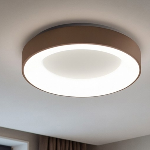 Plafoniera moderna rotonda sabbia 40w 3000k 4000k dimmerabile vivida inner-r