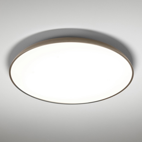 Plafoniera led rotonda sabbia 80w 3000k 4000k vivida pinco
