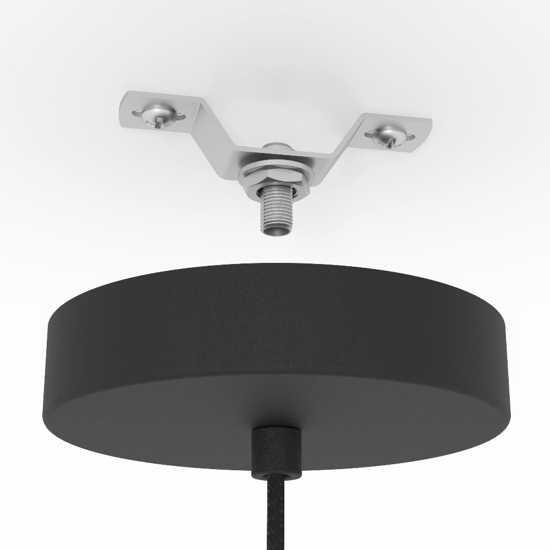 Romazzina eglo lampada a sospensione design orientale colore nero