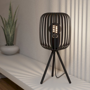 Romazzina eglo lampada da tavolo moderna con treppiede
