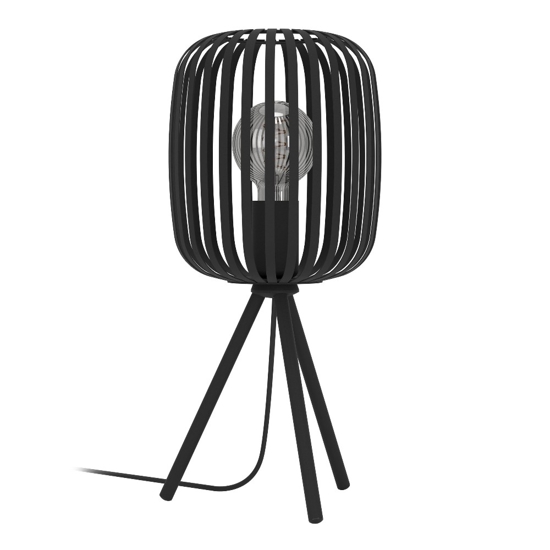 Romazzina eglo lampada da tavolo moderna con treppiede