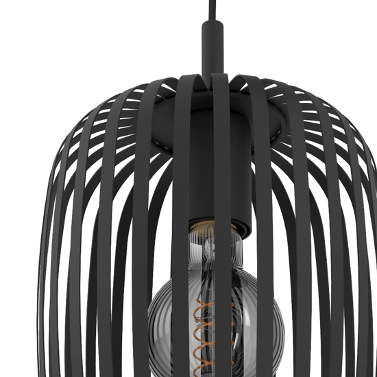 Romazzina eglo lampadario da cucina con portalampade traforati
