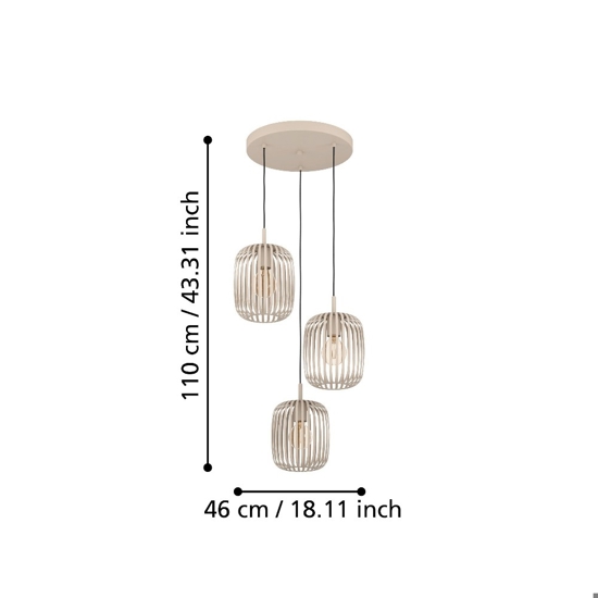Romazzina eglo lampadario per tavolo cucina design moderno
