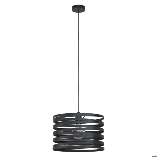Cremella eglo lampadario da cucina nero design moderno