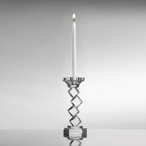Candelabro da tavolo 1 fiamma vetro cristallo