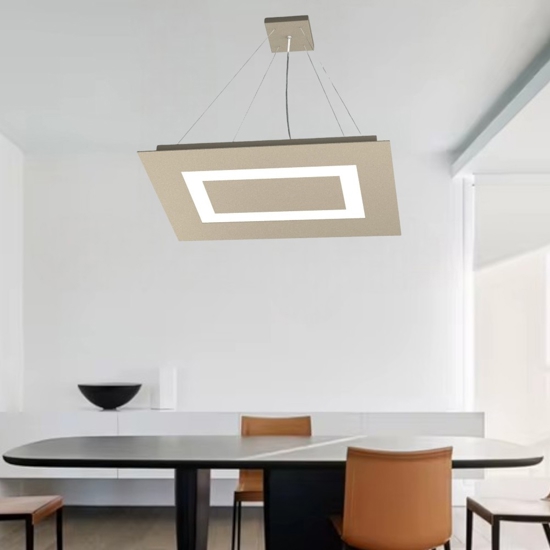 Toplight carpet lampadario sabbia per soggiorno moderno