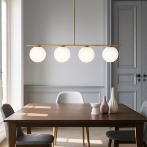 Jugen miloox oro lampadario moderno per soggiorno
