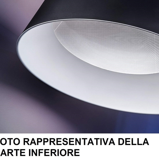 Stilnovo oxygen lampadario giallo moderno led dimmerabile 50w 3000k