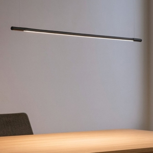 Yoko sp ideal lux lampadario led per ufficio 16w 3000k nero