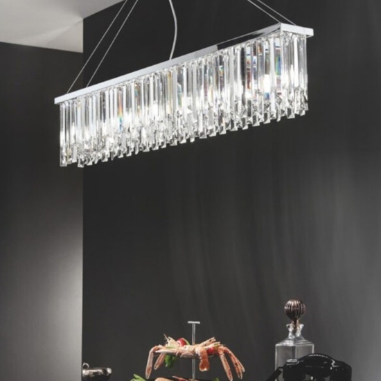 Ondaluce so batita lampadario di cristallo  87cm losanghe