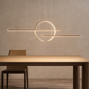 Vivida in&out lampadario design colore sabbia moderno led 50w 3000k 4000k