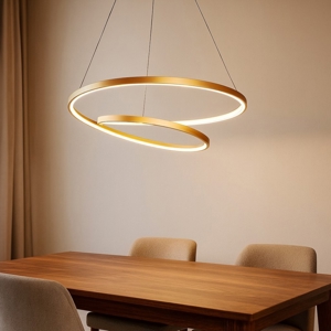 Visualizza i dettagli per Lampadario oz ottone sp d08 ideal lux dali push led 55w 3000k moderno Lampadario oz ottone sp d08 ideal lux dali push led 55w 3000k moderno