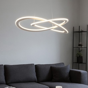 Visualizza i dettagli per Gea luce yara lampadario moderno led 50w 4000k per soggiorno Gea luce yara lampadario moderno led 50w 4000k per soggiorno