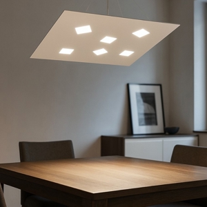 Top light note lampadario led bianco moderno per soggiorno