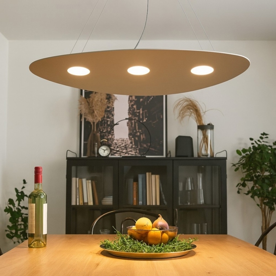Lampadario moderno sabbia toplight shape design