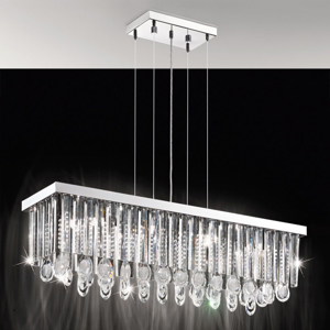 Caloanda eglo lampadario di cristallo vetro per soggiorno