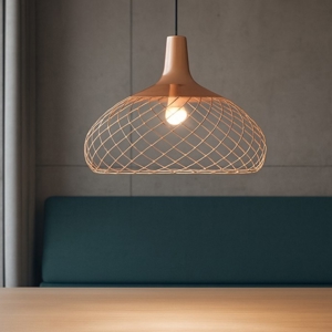 Lampadario moderno mongolfier stilnovo rame