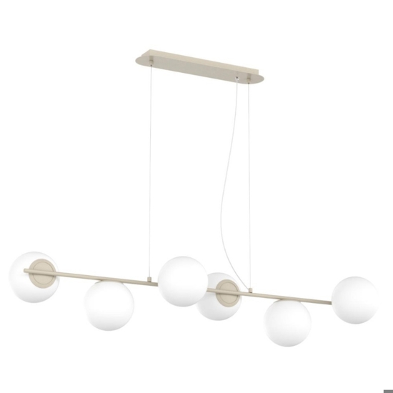 Lampadario sabbia per soggiorno moderno top light boomerang