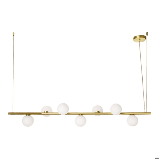 Pomi miloox lampadario per soggiorno moderno oro