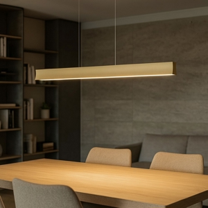 Lampadario led moderno sabbia per soggiorno