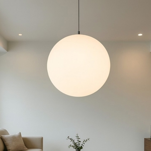 Lampadario moderno sfera 75 cm linea light oh! ip65
