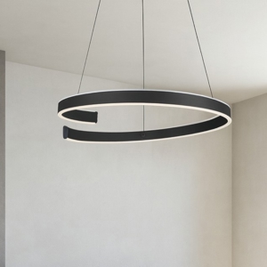 Andabaia z eglo lampadario moderno circolare led da 3000k a 6500k