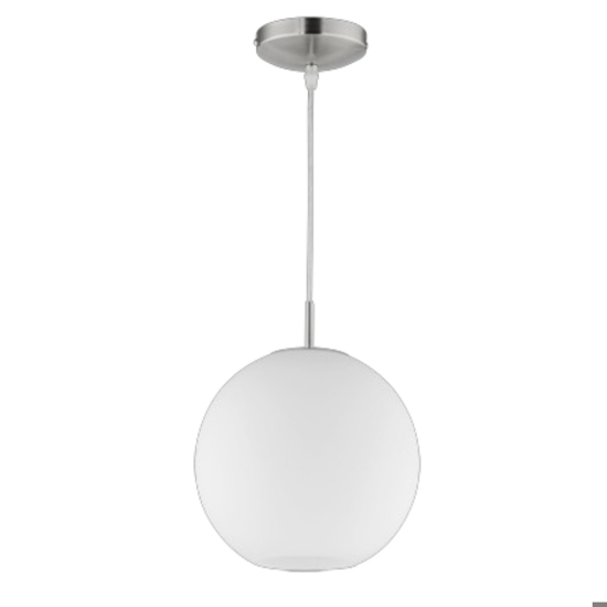 Lampadario moderno sferico in vetro