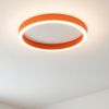 Plafoniera led 30w 3000k gea luce krizia terracotta tonda