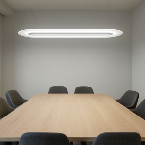 Visualizza i dettagli per Stilnovo optline lampadario moderno led 3000k dimmerabile alluminio Stilnovo optline lampadario moderno led 3000k dimmerabile alluminio